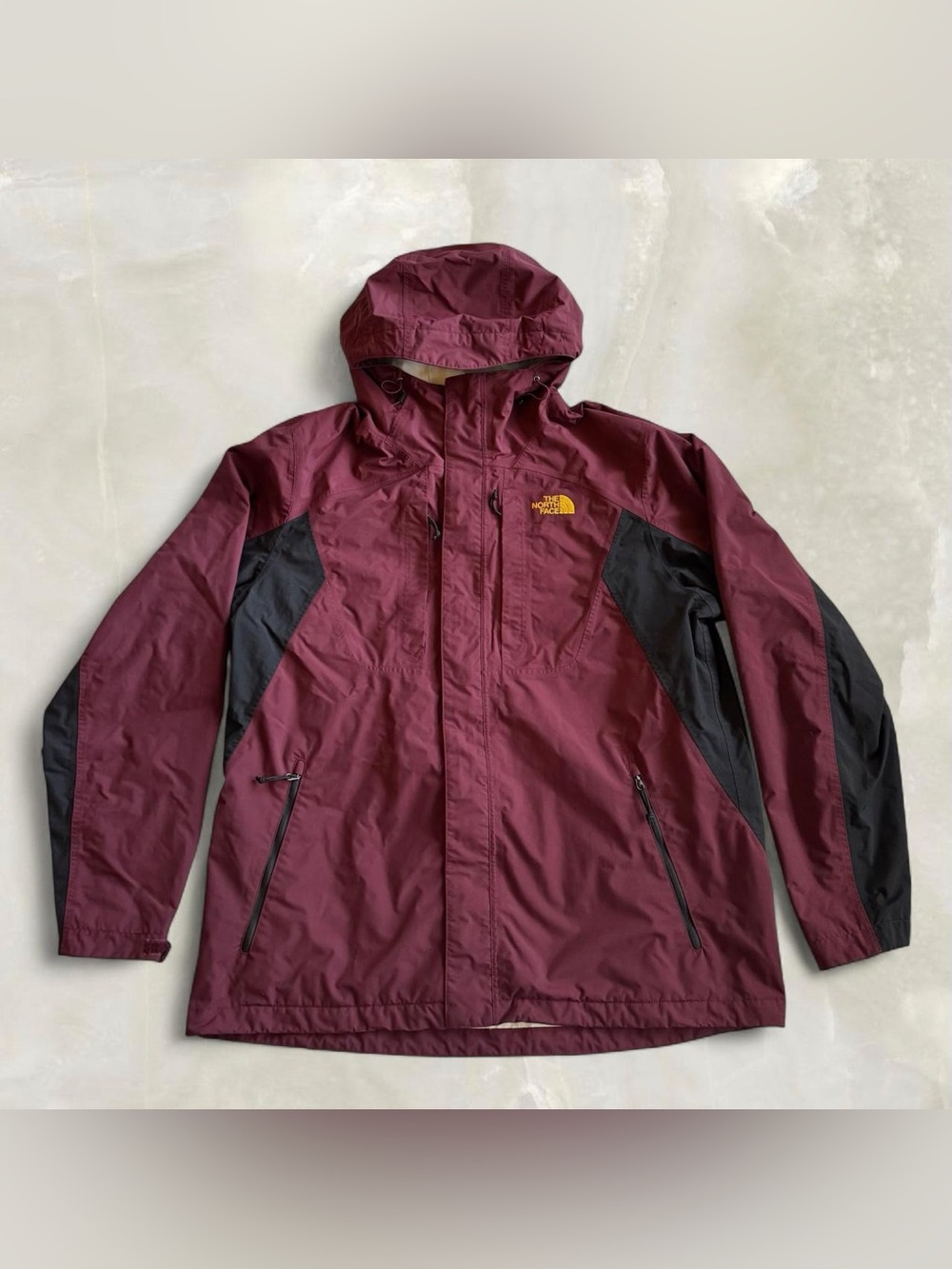 North Face Triclimate 3-in-1 Burgundy Colorblock Cinder Ski Jacket